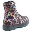 HEAVENLY FEET WOMENS ZIP LACE ANKLE BOOT - ROSE PINK VELOUR